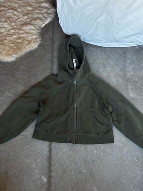 lululemon athletica Olive Green Full‑Zip Hoodie
